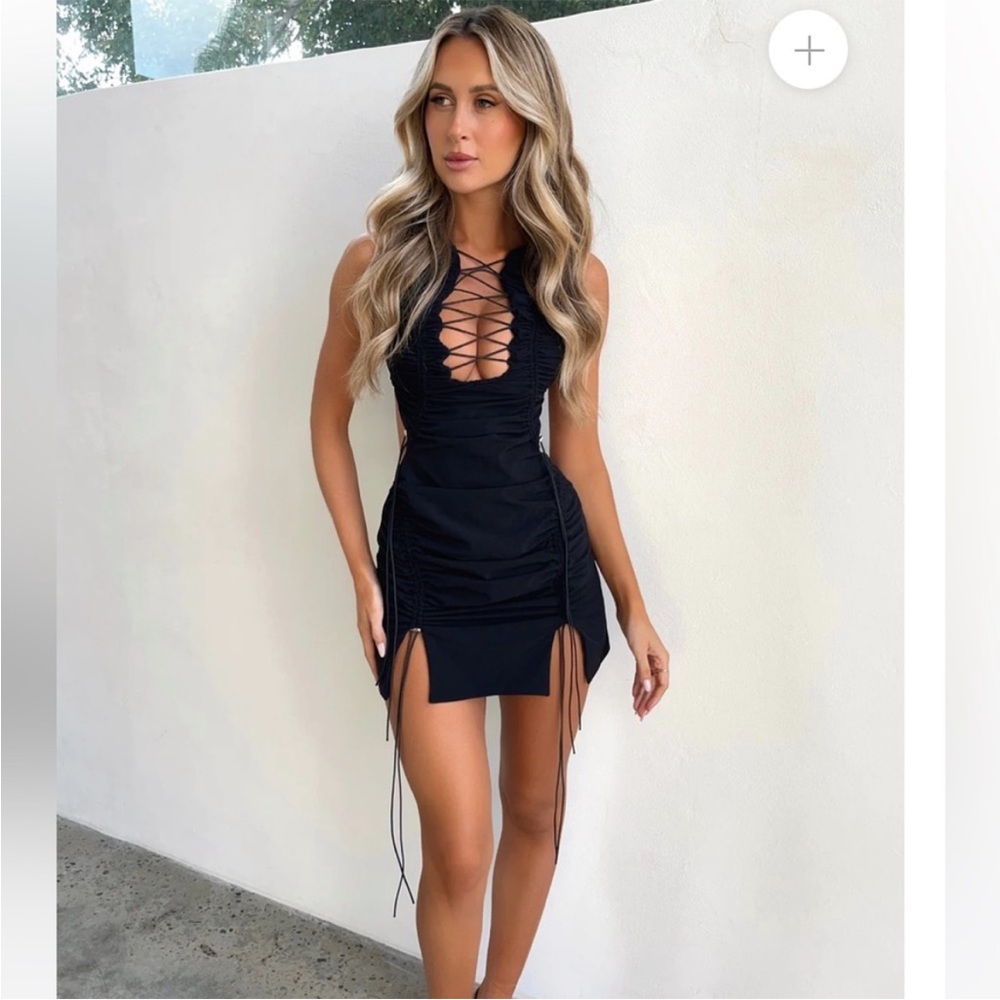▪️NEW! OUTCAST JAYDEN MINI DRESS BLACK SIZE S